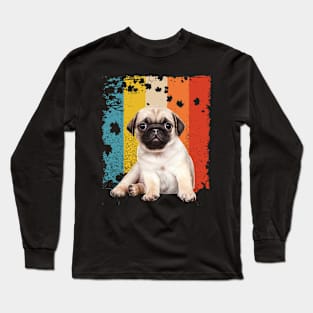 Pug Palette Long Sleeve T-Shirt